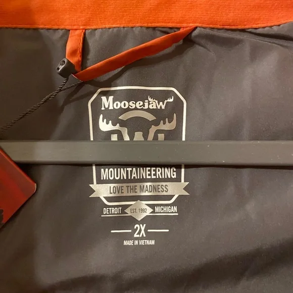 New NWT Moosejaw Womens Down‎ Insulator Vest Flamingo Pink Coral Orange Size 2XL - Picture 3 of 4